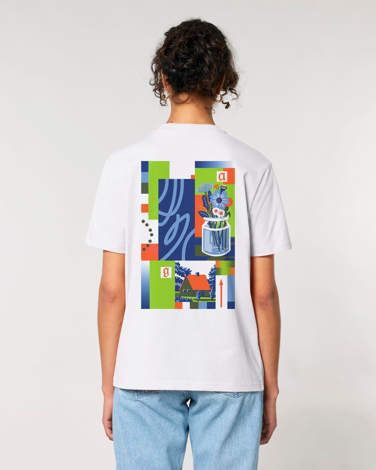 LUOGO COMUNE x Writer's Block Shirt (White)